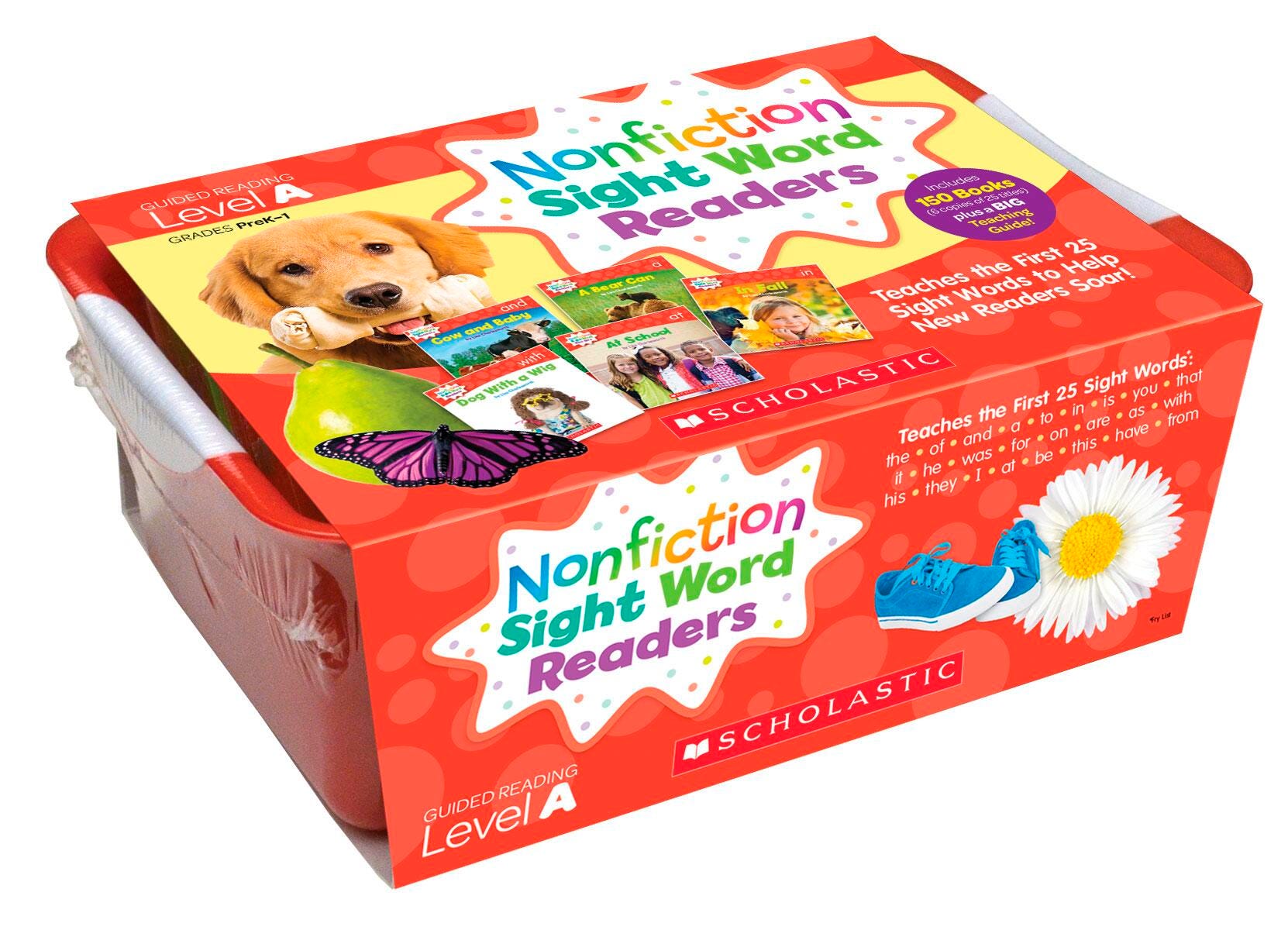 Scholastic Nonfiction Sight Word Readers, Tub 1